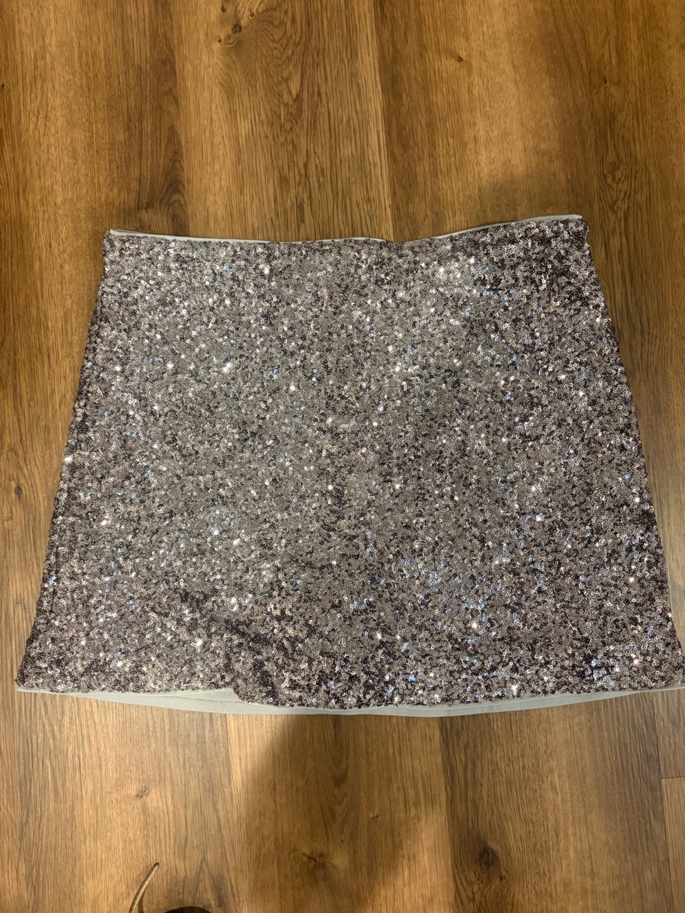 Sequin Mini Skort - Rose Gold
